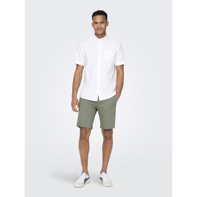 Only & Sons Onsmark 0209 melange shorts noos olijf 5159.22.0020 large