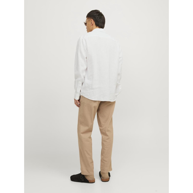 Jack & Jones Jprcclawrence linen shirt ls sn off-white 5309.02.0117 large