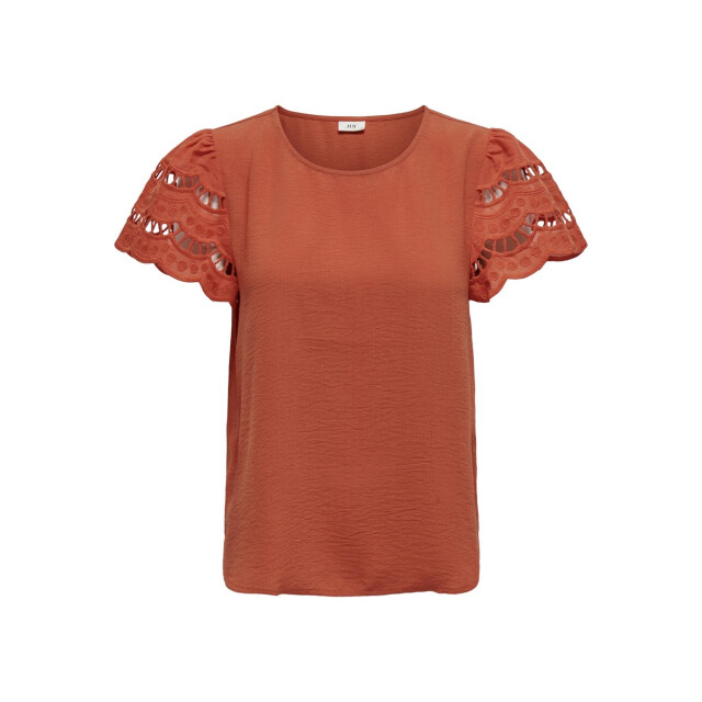 Jacqueline de Yong Jdyhannah ss lace top wvn brique 4382.74.0006 large