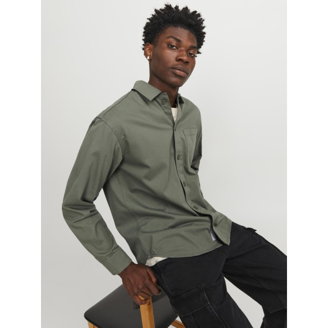 Jack & Jones Jcocollective zac overshirt ls sn olijf 5309.22.0015 large