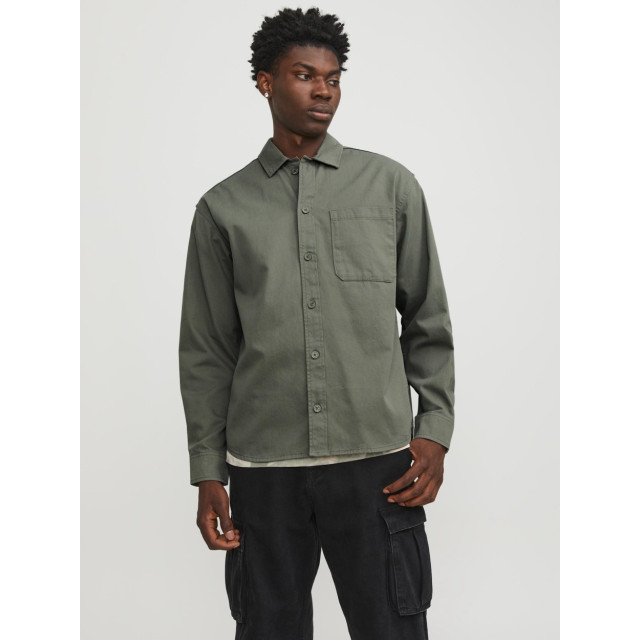 Jack & Jones Jcocollective zac overshirt ls sn olijf 5309.22.0015 large