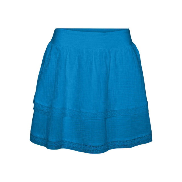 Vero Moda Vmnatali hw short lace skirt wvn ga kobalt 4469.34.0002 large