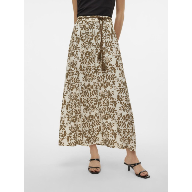 Vero Moda Vmimma hw long skirt wvn btq zand dessin 4479.06.0012 large