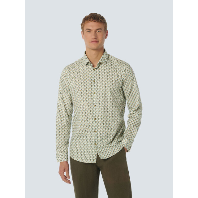 No Excess Shirt aop ecru dessin 5309.08.0060 large