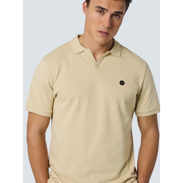 No Excess Polo stretch solid zand 5369.04.0073 large