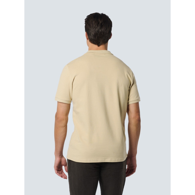 No Excess Polo stretch solid zand 5369.04.0073 large