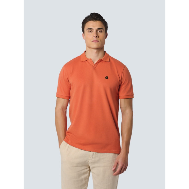 No Excess Polo stretch solid brique 5369.74.0017 large