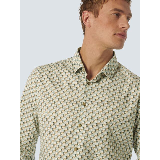No Excess Shirt aop ecru dessin 5309.08.0060 large