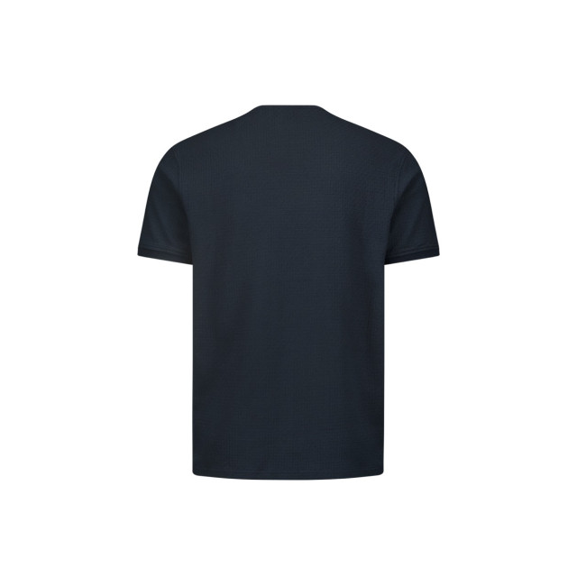 No Excess T-shirt crewneck solid jacquard navy 5339.37.0230 large