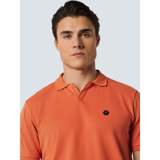 No Excess Polo stretch solid brique 5369.74.0017 large