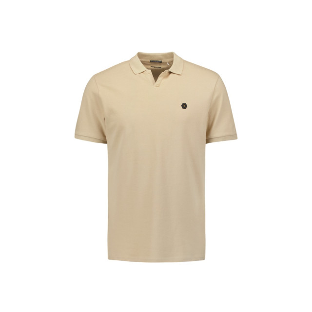 No Excess Polo stretch solid zand 5369.04.0073 large