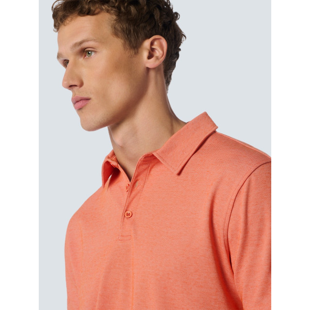 No Excess Polo 2 coloured pique zalmpeach 5369.67.0019 large