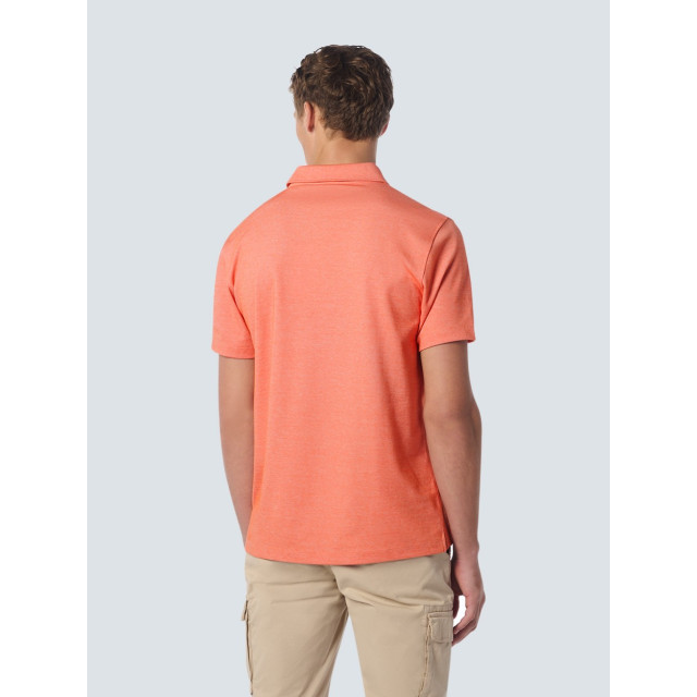 No Excess Polo 2 coloured pique zalmpeach 5369.67.0019 large