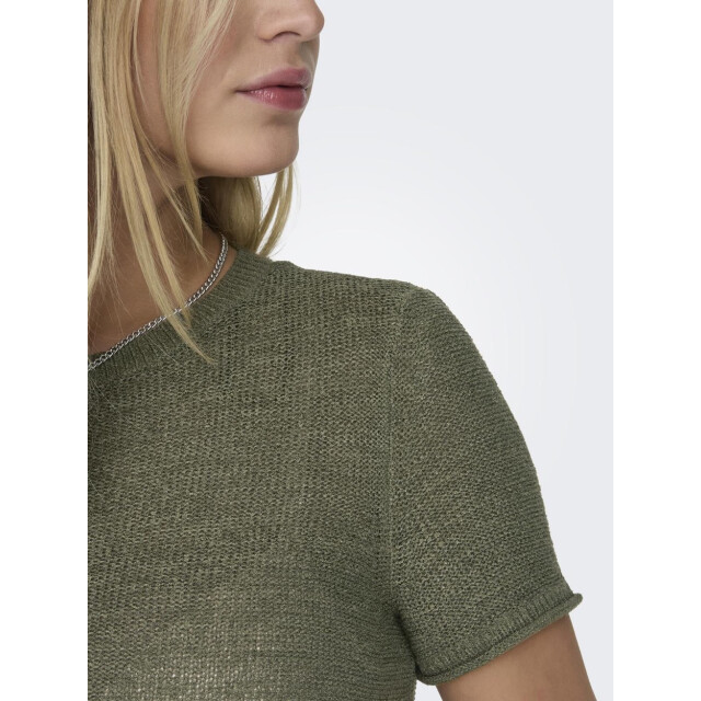 Only Onlsunny ss pullover nca knt army 4382.26.0029 large