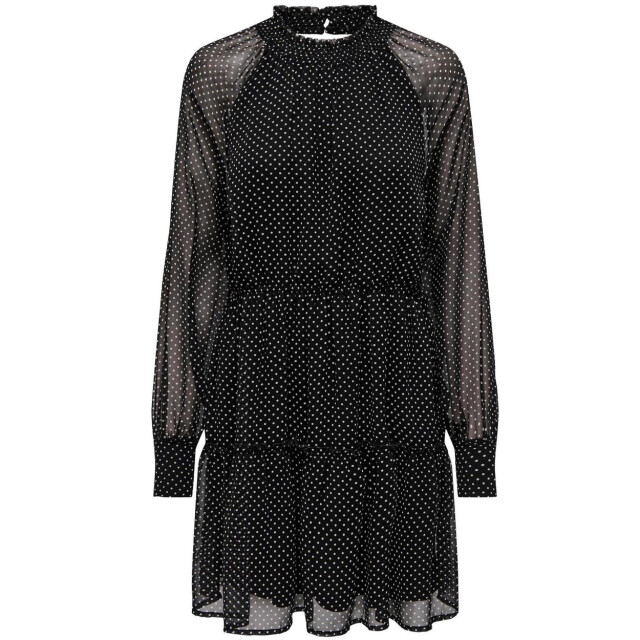 Only Onlisabella ls short highneck dress dessin 4409.89.0334 large