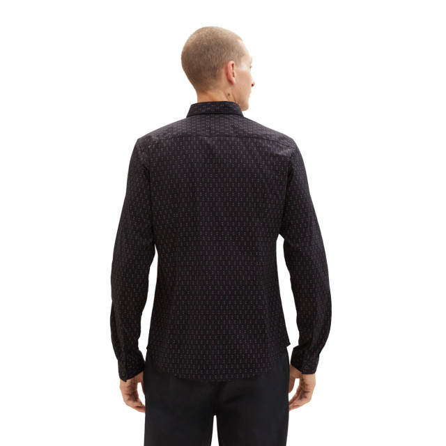 Tom Tailor Fitted printed strech shirt dessin 5309.89.0022 large