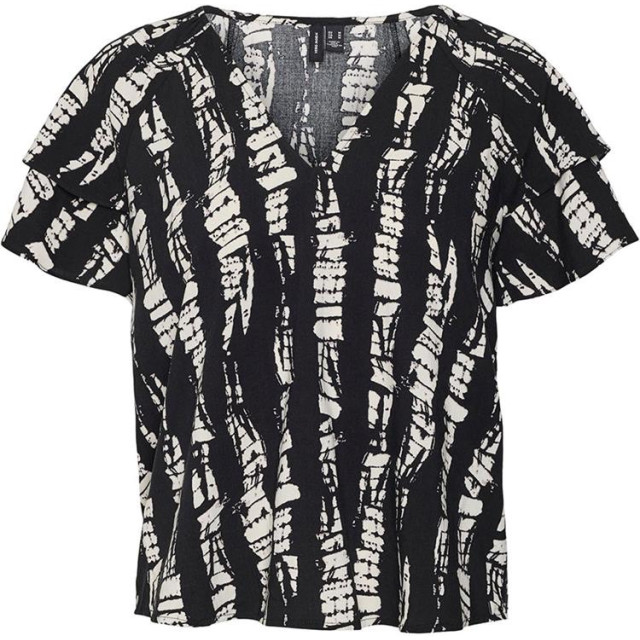 Vero Moda Vmcevi ss top wvn lcs dessin 4382.89.0244 large