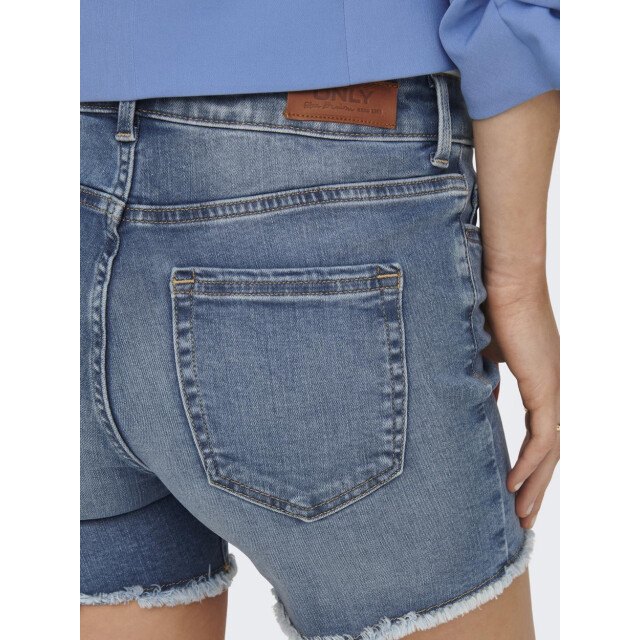 Only Onlblush mid sk raw dnm shorts noos blue denim 4159.35.0015 large