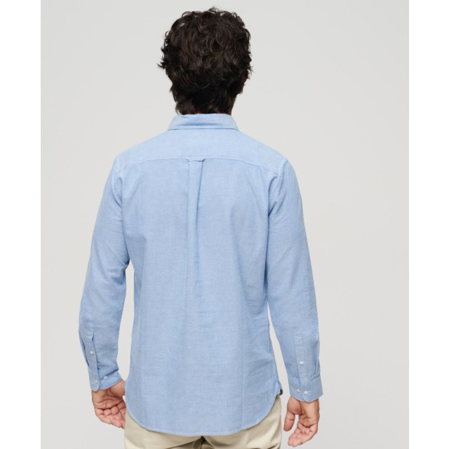 Superdry Organic cotton long sleeve oxfort shirt licht 5309.31.0067 large