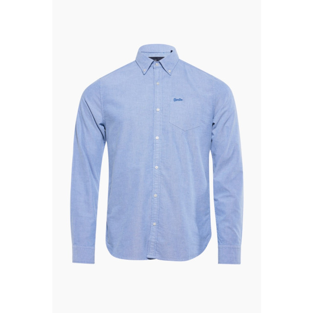 Superdry Organic cotton long sleeve oxfort shirt licht 5309.31.0067 large