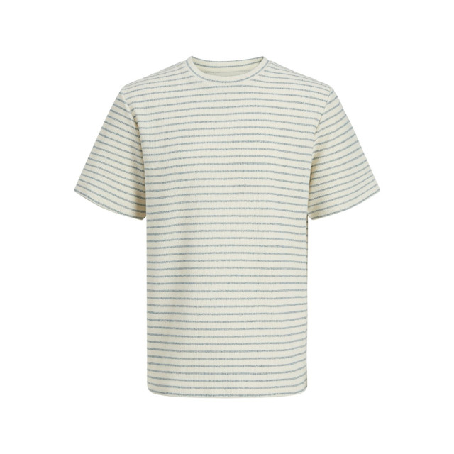 Jack & Jones Jprblaandres tee ss cn styd ecru dessin 5339.08.0071 large