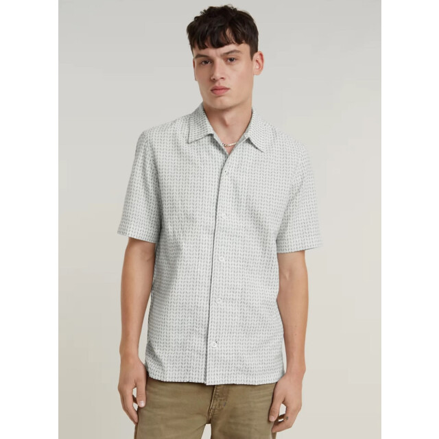 G-Star Resort shirt s\s dessin 5309.88.0022 large