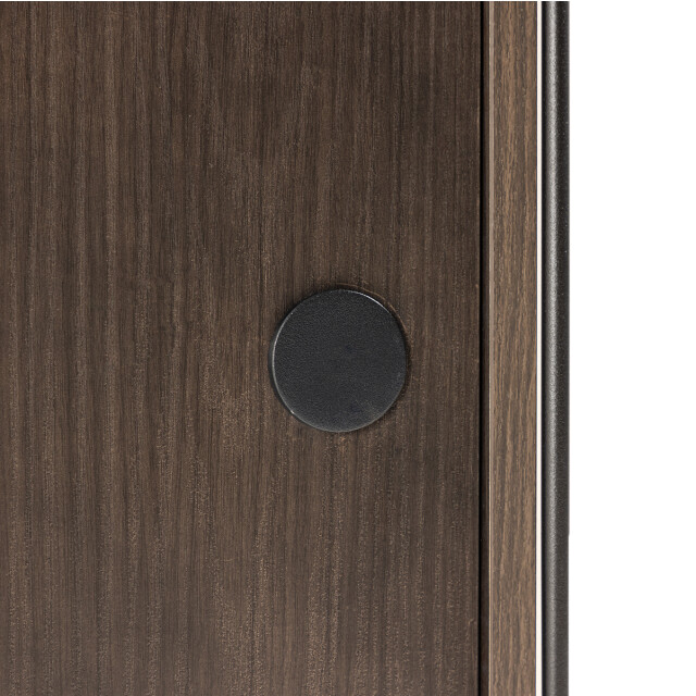 Nest living Marcus hangende houten wandkast walnoot 60 x 35 cm 2926873 large