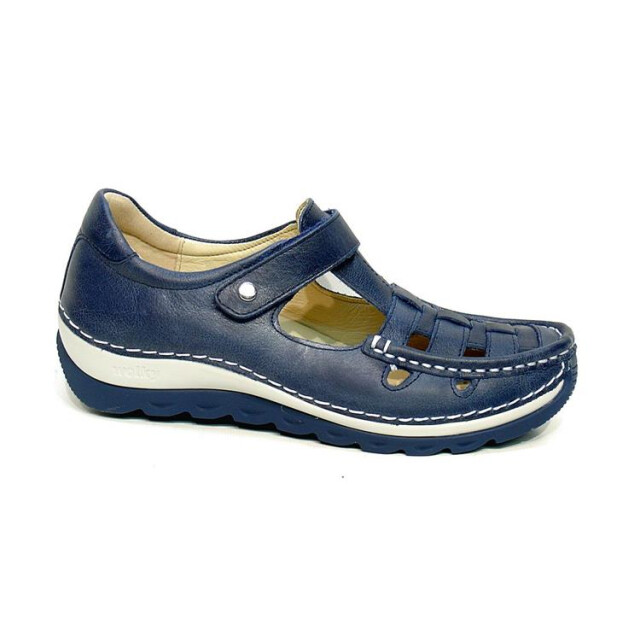 Wolky Wolky 04902 Zambezi Comfort Schoenen Blauw Wolky 04902 Zambezi large