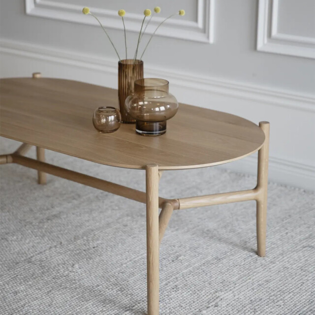 Rowico Home Holton houten salontafel naturel 130 x 65 cm 2028057 large