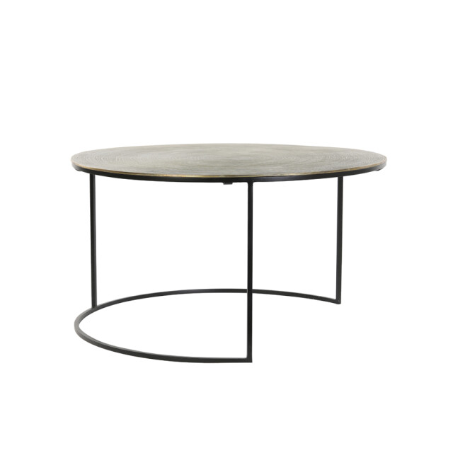 Light & Living salontafel primo Ø76x41cm - set van 2 2394274 large
