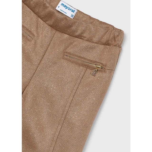 Mayoral Meisjes broek twill - 4545-91-Brown large