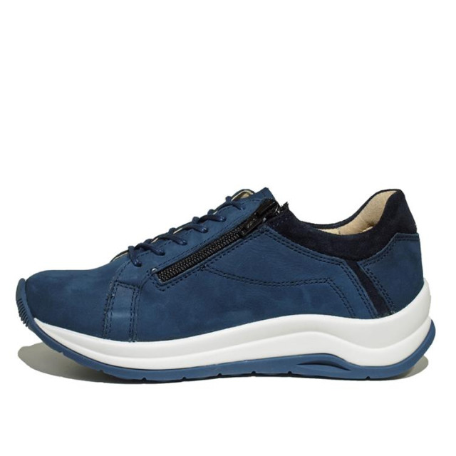 Wolky 0098011 Milton Timber nubuck Sneakers Blauw 0098011 Milton Timber nubuck large