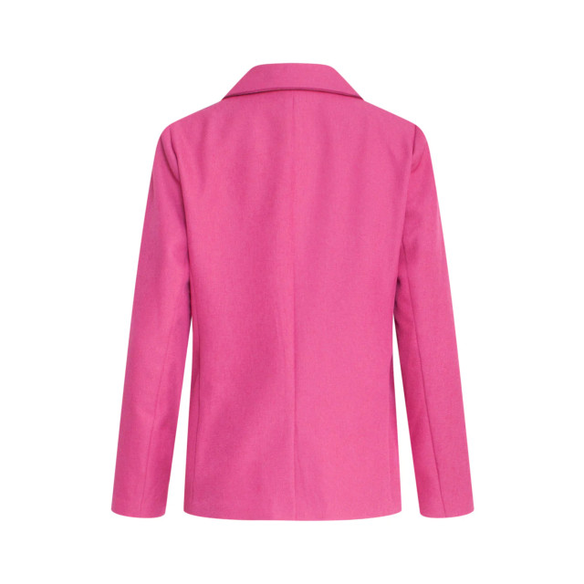 Smashed Lemon 23573 trendy getailleerde blazer in fel fuchsia 23573-420-3XL large