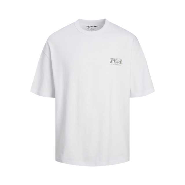 Jack & Jones Santorini oversize fit tee 12252644-WHT-L large