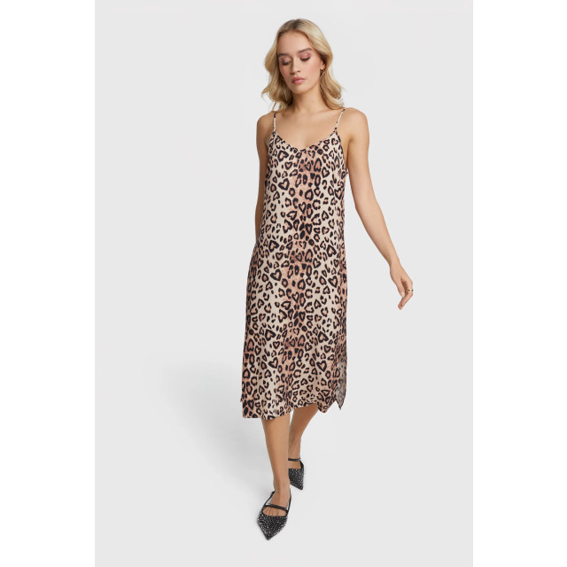 Alix The Label 2407375701 twill leopard camisol dress 2407375701 Leopard camisol dress large