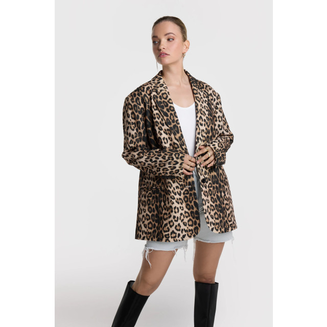 Alix The Label 2407463681 leopard blazer 2407463681 Leopard blazer large