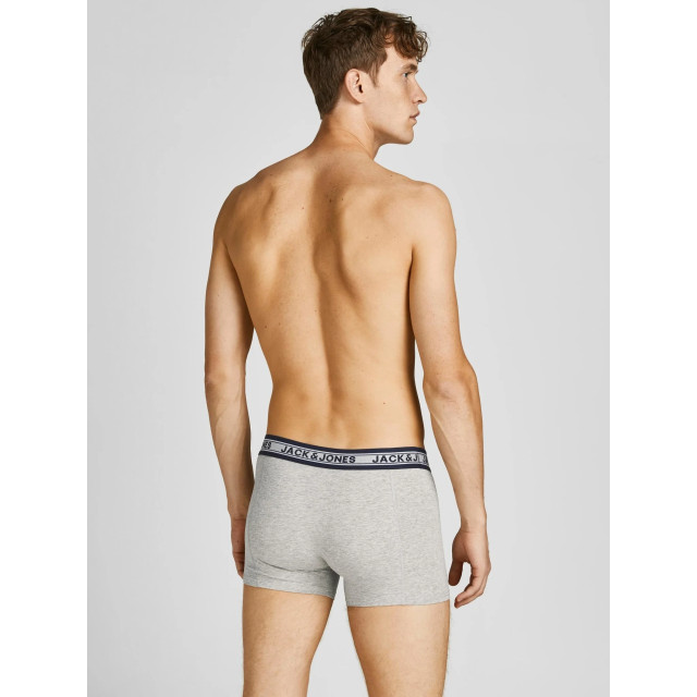 Jack & Jones Boxershorts heren trunks friday pack 5-pack dark grey melange 12165348 large