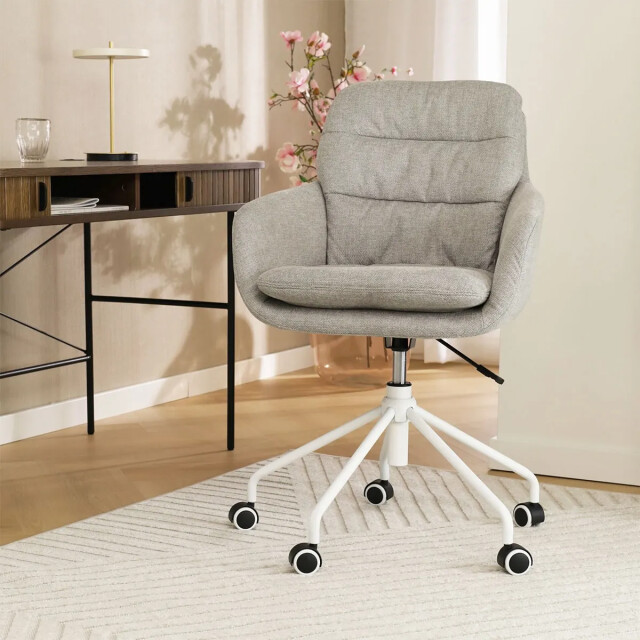 Nolon Nout-mia bureaustoel wit onderstel 2641079 large