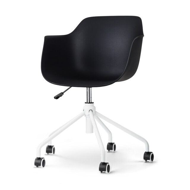 Nolon Nout-puk bureaustoel wit onderstel 2028196 large