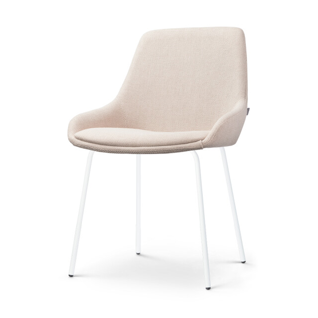 Nolon Nora-isa eetkamerstoel wit onderstel 2794756 large