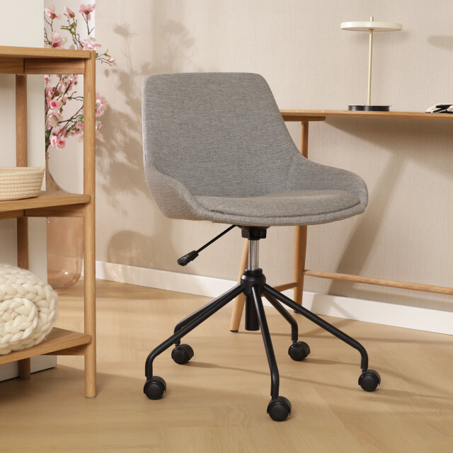 Nolon Nout-isa bureaustoel warm zwart onderstel 2882471 large
