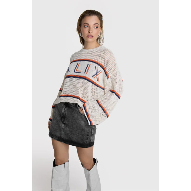 Alix The Label Ajour pullover soft white - Ajour Pullover soft white - Alix The Label large