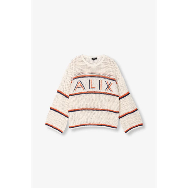 Alix The Label Ajour pullover soft white - Ajour Pullover soft white - Alix The Label large