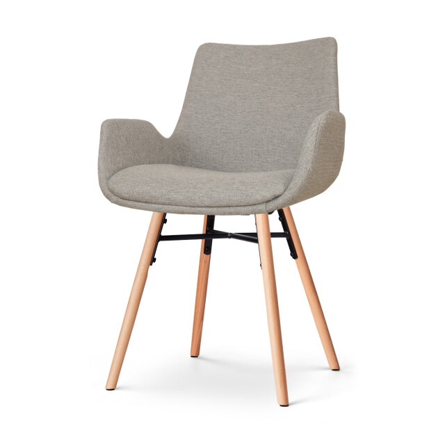 Nolon Nena-eef eetkamerstoel warm naturel onderstel 2901583 large
