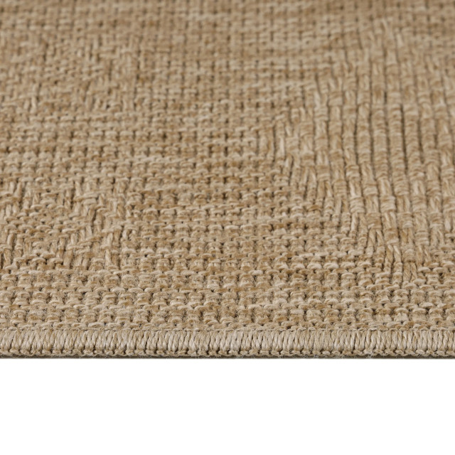 Muratap Natur vloerkleed dhaka buitenkleed sisal laagpolig indoor en outdoor 140x200 cm 2447455 large