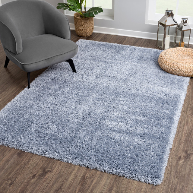 Muratap Porto soft fluffy vloerkleed hoogpolig effen 120x170 cm 1601753 large