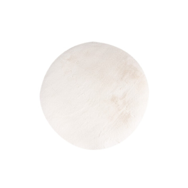 Muratap Heaven fluffy soft vloerkleed hoogpolig effen tapijt - 160 cm rond 2413233 large