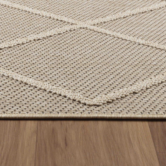 Muratap Natur vloerkleed lucia buitenkleed sisal laagpolig indoor en outdoor 200x290 cm 2447361 large