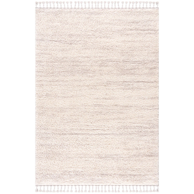 Muratap Vloerkleed hoogpolig shaggy in creme modern scandinavisch- 240x340 cm 2046002 large