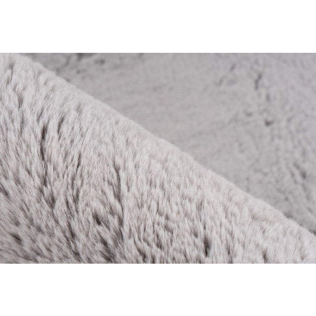 Muratap Ethernity luxe fluffy soft vloerkleed hoogpolig effen tapijt grijs- 160x230 cm 2820917 large